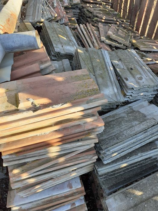 Vand tigla ceramica utilizata