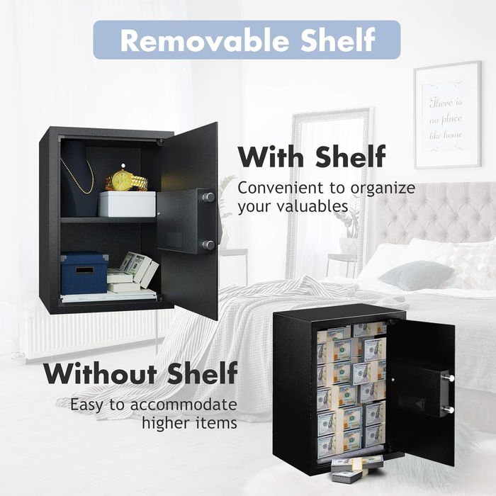 Электронный сейф 54L 38×40×30 см Доставка бепул