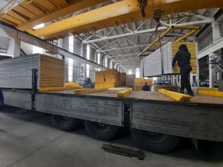Сэндвич панели (сендвич панел) любого размера  с гарантией. Завод.