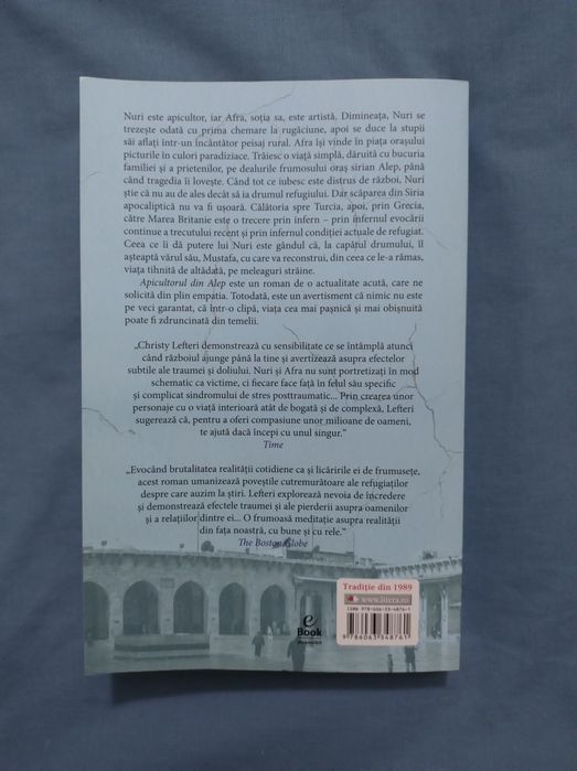 Carte Apicultorul din Alep de Christy Lefteri
