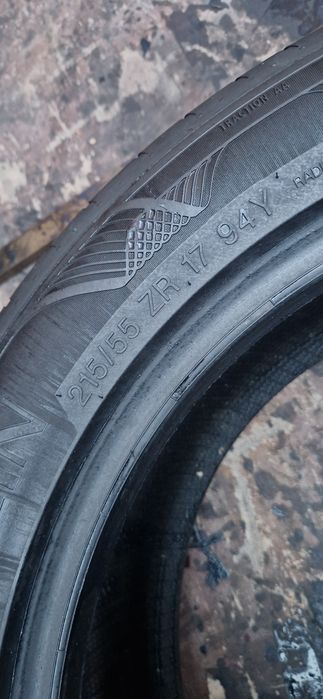 1 Anvelopa ca noua Vredestein 215 55 R17 de vara