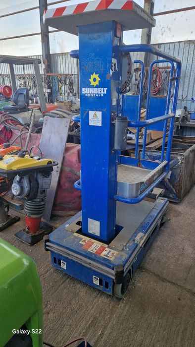 Manual nacela lucru ridicare la manivela circulara