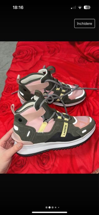 adidasi/ghete dama Lacoste Run Breaker, 37