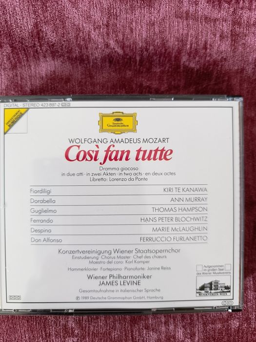 Опери на  В.А.Моцарт