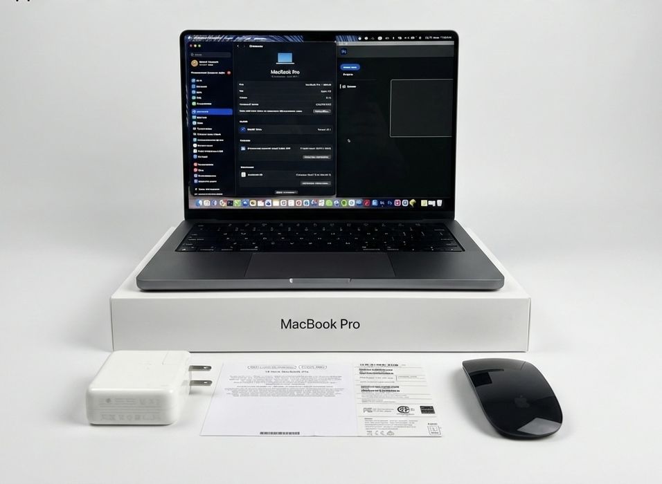 MacBook Pro M3, 14-inch + magic mouse 2