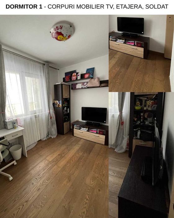 Ap 3 dormitoare decomandat PF