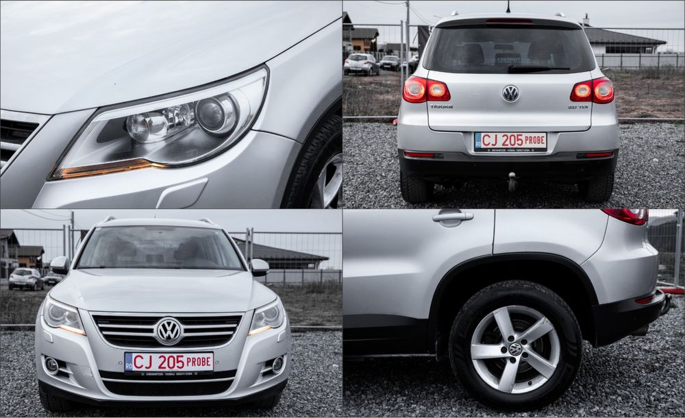 Volkswagen Tiguan 2.0 TDI 4x4 DSG Automat Piele Xenon Euro5 RATE FIXE DE LA 159 EURO