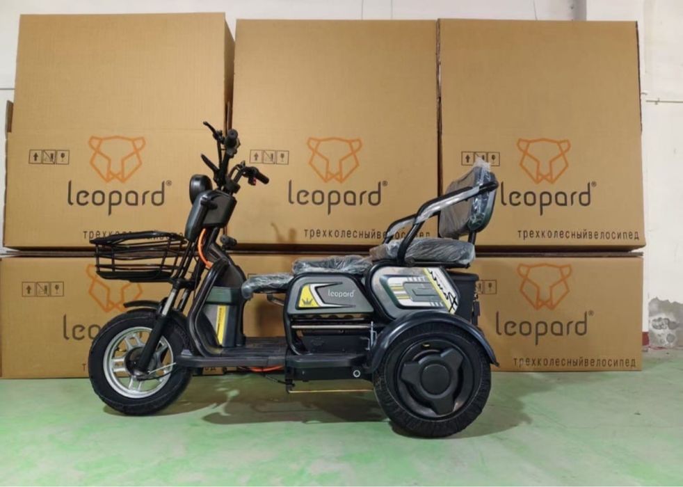 Электротрицикл электровелосипед