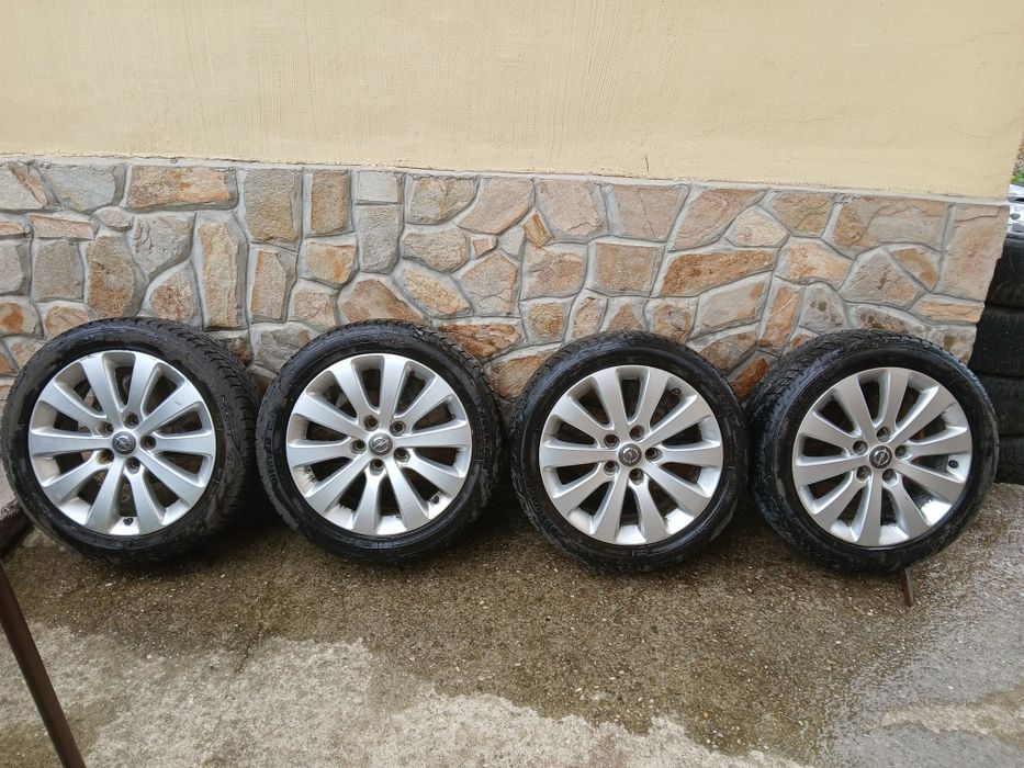 Оригинални Алуминиеви джанти 17цола за Opel Astra-k.j-Mokka.5 ×115.zafira-c.insignia.