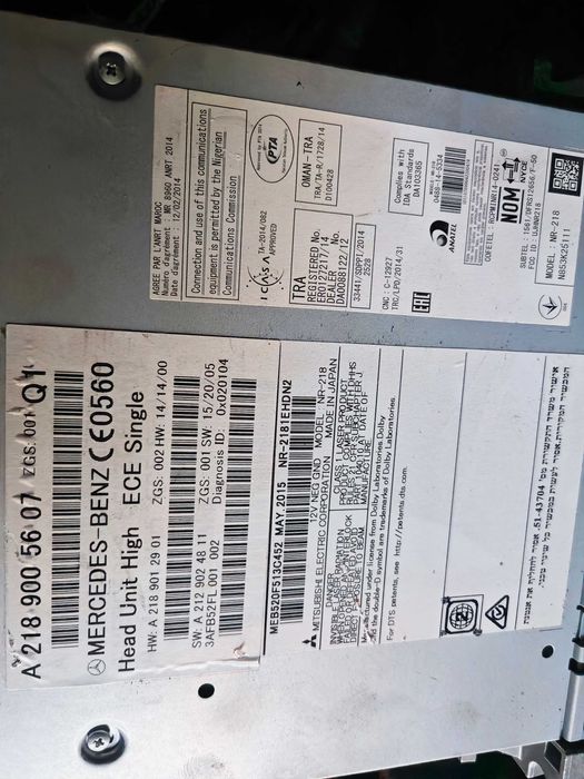 Comand навигация CD multimedia мултимедия Mercedes CLS W218 FACELIFT