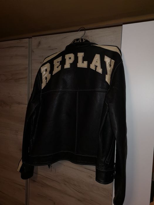 Geaca Original din piele natural Replay