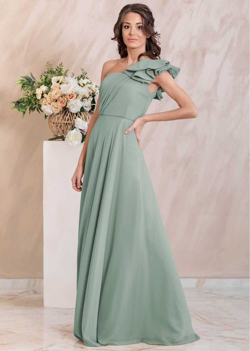 Бледозелена шаферска рокля Imago