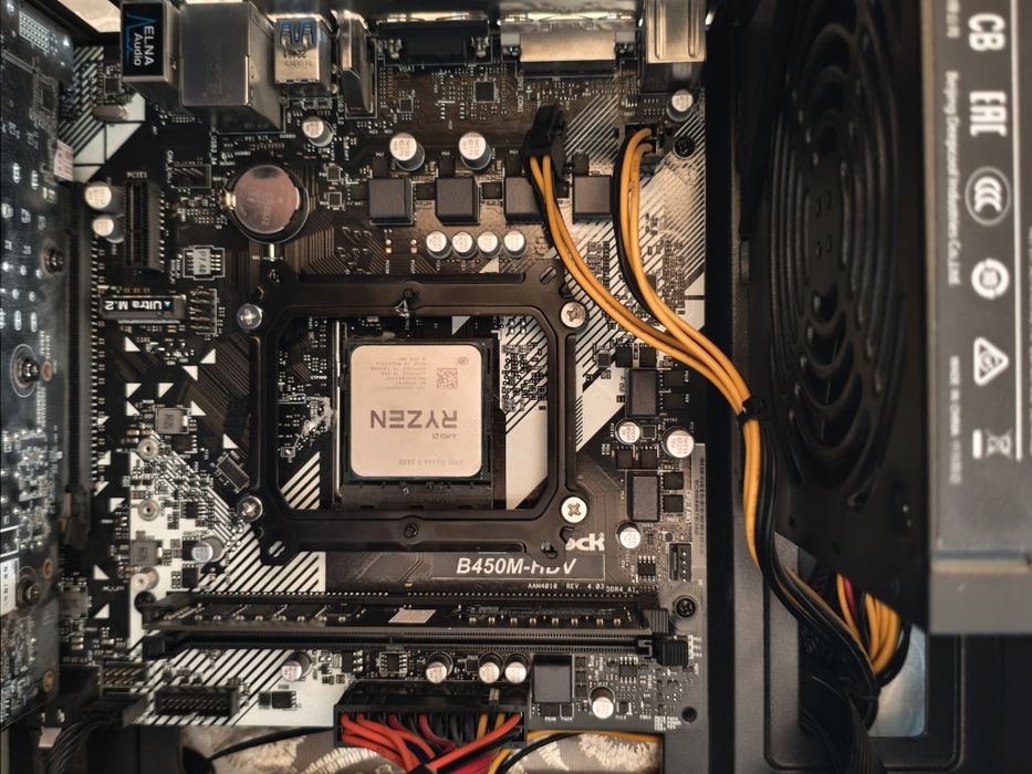 Ryzen 5 3600+B450m-hdv r4.0(Asrock)