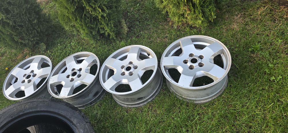 Set 4 Jante Aliaj R18 Originale Land Rover Discovery 3 / Range Rover + 2 Anvelope 255/60 R18