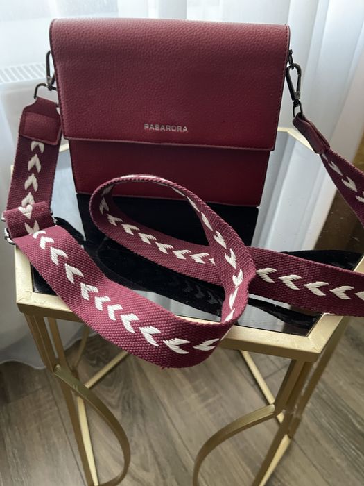 Geanta visinie dama NOUA,Piele 100%