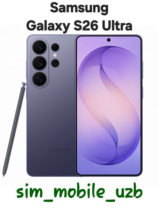 Samsung Galaxy S26 Ultra  2026 New Super Skidka+Garantiya+Dastavka