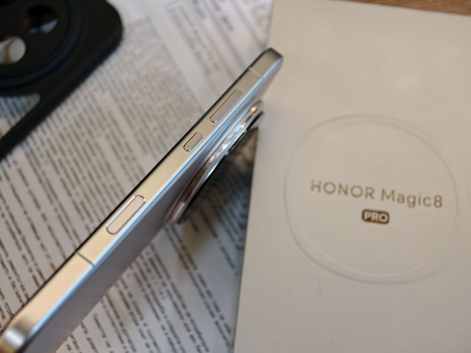 Като НОВ! Honor Magic 8 Pro Sunrise Gold Гаранция Yettel