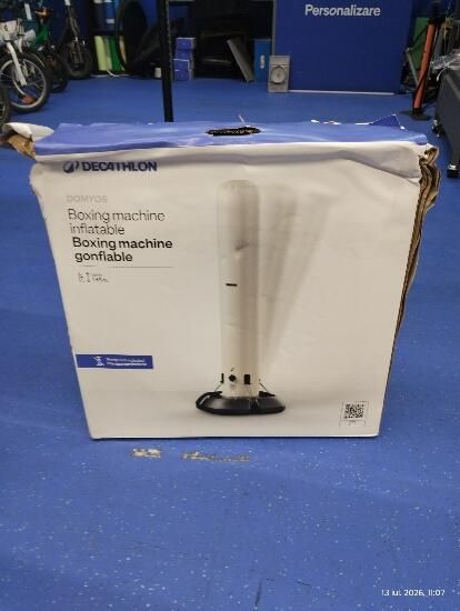 Sac de box stabil Negru și bej Adulți - produs resigilat Decathlon