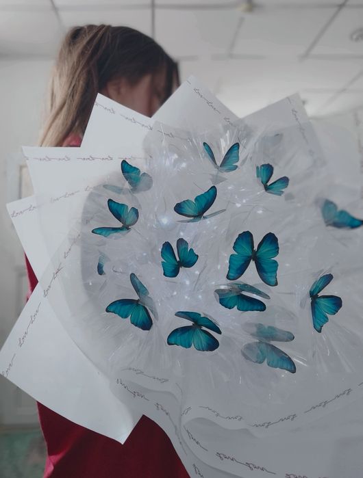 Букет из бабочек