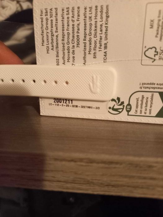 Ceas de dama £acoste 2001211, alb