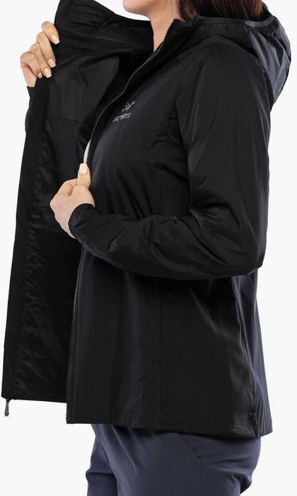НОВО дамско изолирано яке Arcteryx Atom LT Hoody 24111 Черно L