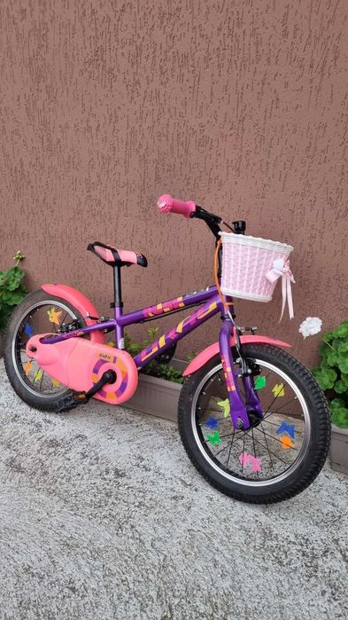 Колело Drag Rush 16" е детски велосипед + помощни колелца