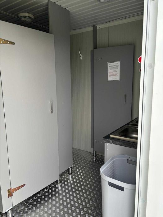 Modul sanitar complet echipat-toalete WC vidanjabile/racordabile