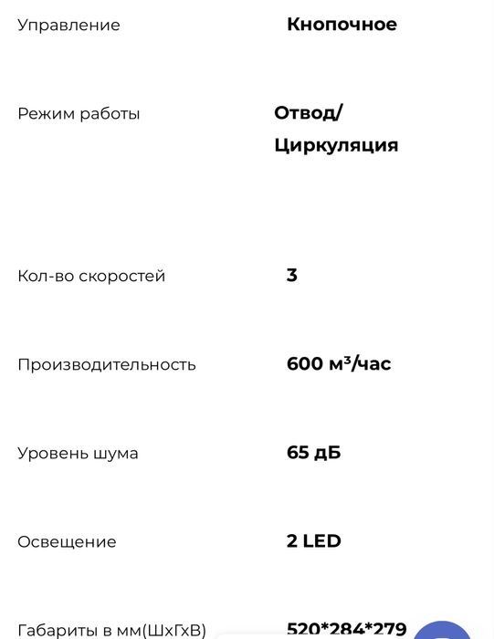 Вытежка новая  бренд Media