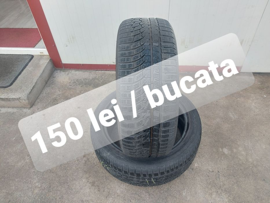 150 lei bucata! Doua anvelope M+S/IARNA 235 45 19 Nokian