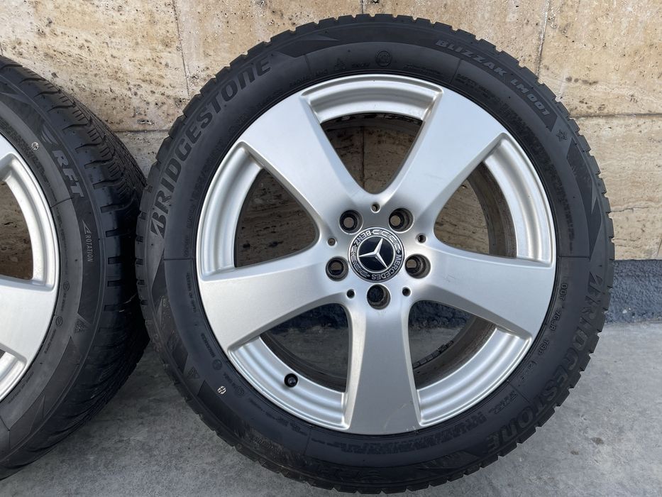 Jante Roți 17 Mercedes W205 C Class CLA W177 Anvelope 225 50 R17 M+S