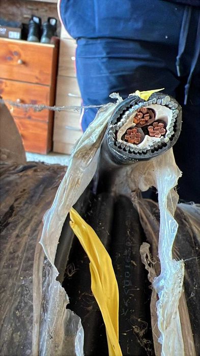 Rola cablu de curent 100m