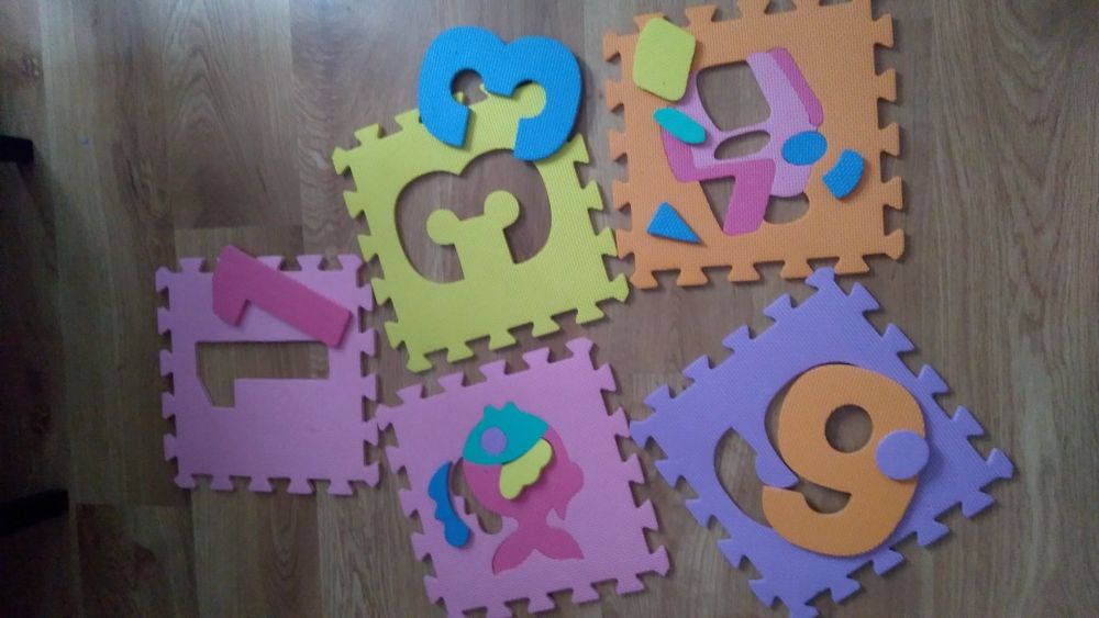 Covor joaca din spuma, multifunctional, 12 buc. x 36 cm x 36 cm-UTILIZ