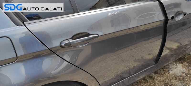 Usa Usi Portiera Portiere Dreapta Spate Dezechipata BMW Seria 3 E90 2004 - 2010 Culoare A22 Sparkling Graphite Metallic