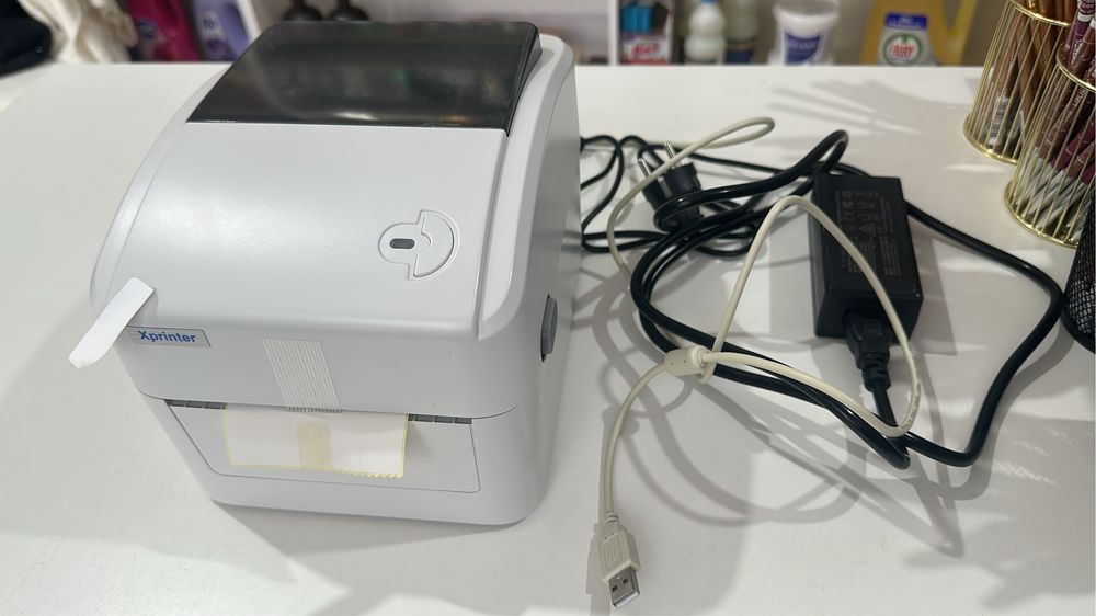 Принтер этикеток Xprinter XP-420B (WIFI) + подарок