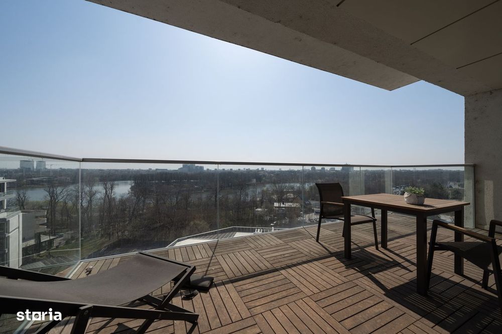 One Herastrau Park, apartament de 4 camere cu vedere lac.