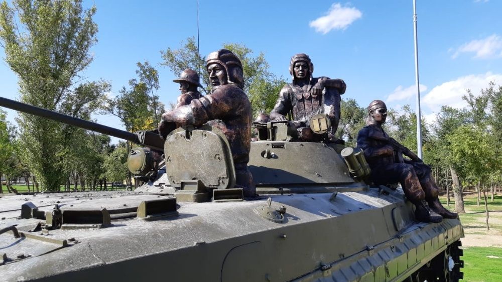 Мүсін жасау/Изготовление скульптуры