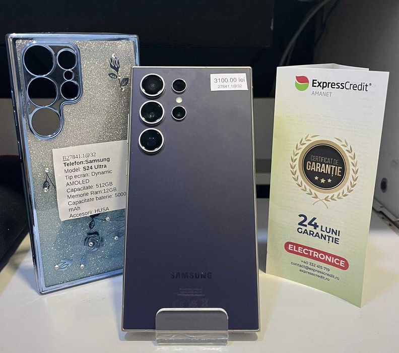 Telefon Samsung S24 Ultra (AG32 B27841.1) 2 ANI GARANTIE!