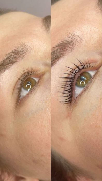 Акция до конца марта Ламинирование ресниц + ботокс + окрашивание