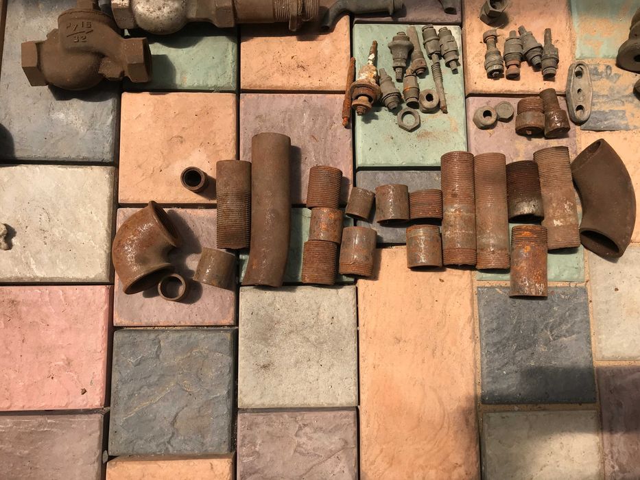 Фитинги  и муфты -металлические, советские.