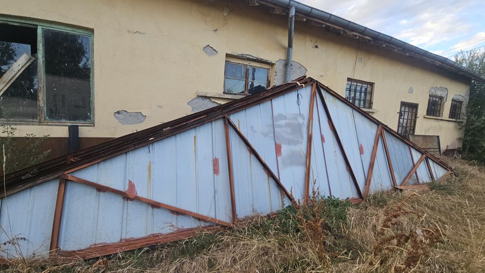 Метални ферми хале покрив конструкция метал конструкции