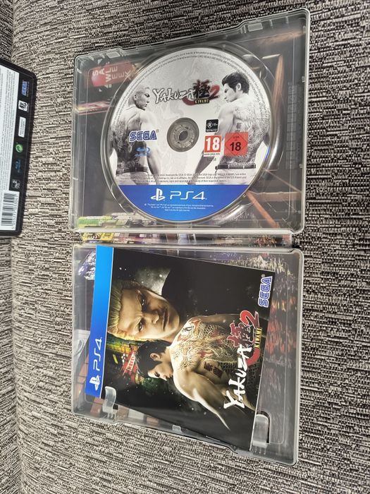 Yakuza 4 Kuro, Kiwami, Kiwami 2 Steelbook Edition PS3 PS4