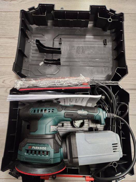 Slefuitor multifuncțional cu 3 talpi parkside