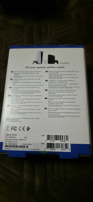 Ps5 ps4 hard extern 5tb