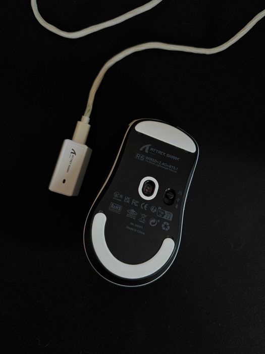 (Rezervat) Mouse Gaming - ATTACK SHARK R6 Ultralight 39g Wireless 8K