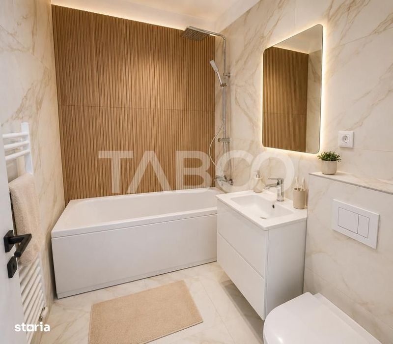 Apartament cu gradina si 3 camere decomandate de vanzare Doamna Stanca