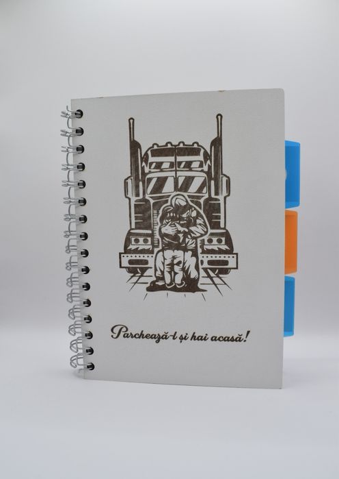 Agenda personalizata Cadou Sofer Camion