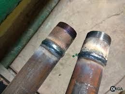 Услуги сварщика на выезд, Наварю резьбы на стояки, замена труб,