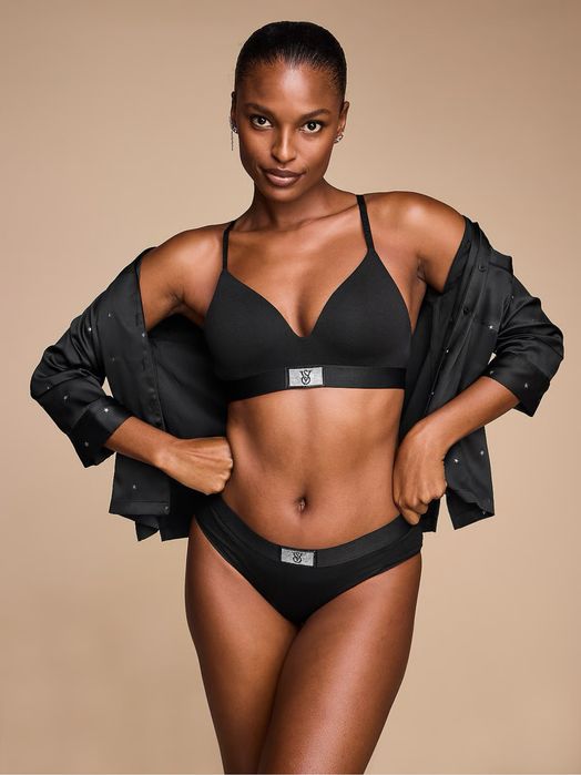 Victoria's Secret Shine Patch Lightly Lined Wireless Bra