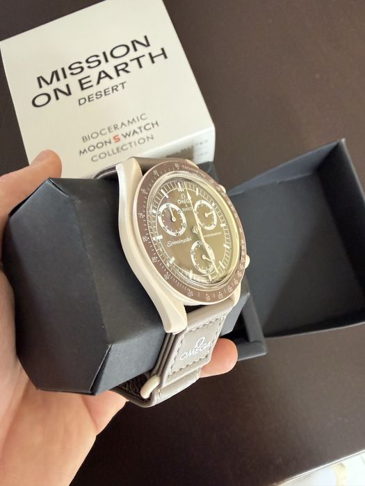 Omega X Swatch  Moonswatch Mission on Earth/Moon