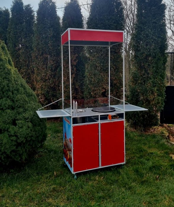 Комбинирана количка за хот-дог и палачинки